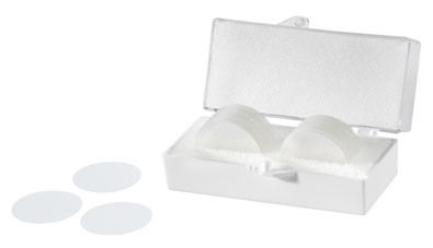 12mm Round CoverGlass, No. 1.5 thickness, 5 oz/pack