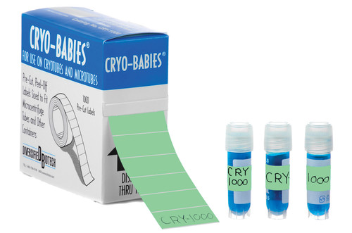 Diversified Biotech CRY-1000-G Cryo-Babies® Cryogenic Labels