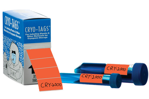Diversified Biotech CRY-2000-O Cryo-Tags® Cryogenic Labels