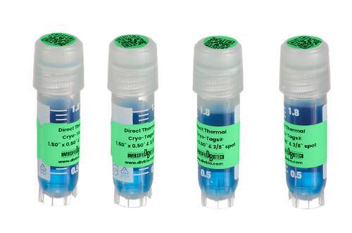 Diversified Biotech DTCR-6000-G Direct Thermal Cryo-Tags® Tag and Spot Combo