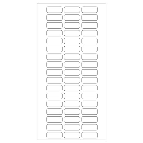 Diversified Biotech MINI-1700 Mini Sheet Laser Cryo-Babies® Labels