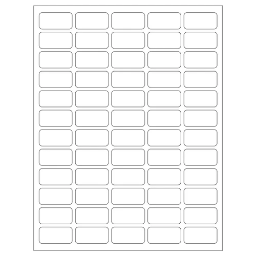 Diversified Biotech TTGP-1050-B Laser Tough-Tags® Sheet Labels