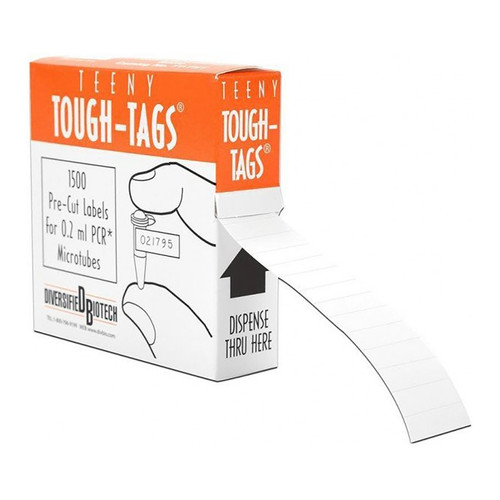 Diversified Biotech TT-TNY Teeny Tough-Tags® Write-On Labels