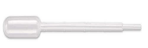 Heathrow Scientific HS206371C Transfer Pipette 1 mL Single Wrap Sterile, Natural, Pack of 500