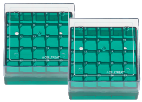 Storage Box, CF Cryogenic Vial, 25 Place, Polycarbonate, Non-Sterile, 5/Case