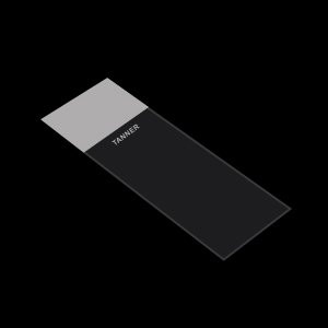Tanner Adhesive Microscope Slides, Silver, 1440/case