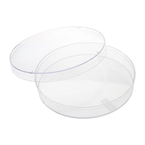 CELLTREAT 100mm x 15mm Slippable Petri Dish, Sterile | Automation-Ready with Side Arrows & ISO Mark Target | 20/Bag | 500/Case | Cat # 229697
