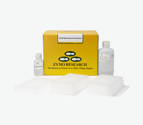 Zymo Research D4063 ZR-96 Oligo Clean Concentrator 4x96 prep plate format oligonucleotide cleanup ≥16nt high throughput
