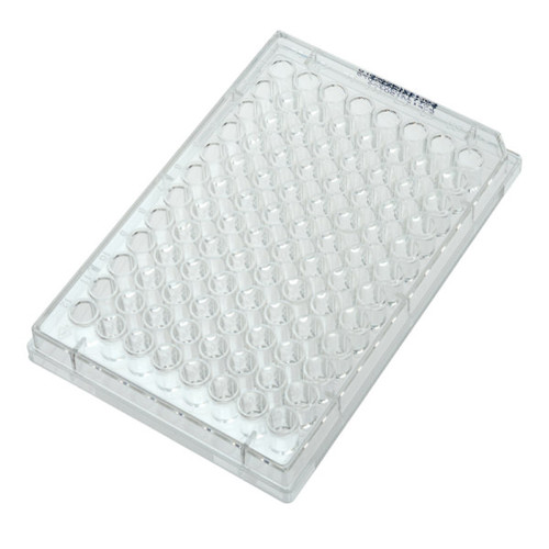 CELLTREAT 96-Well Flat Bottom Non-Treated Microplate, Without Lid, Sterile | 50–300 µL Working Volume | 100/Case | Cat # 229597