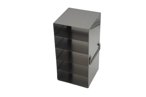 Rack For 50-Cell 0.5mL Storage Boxes, 1x5x2 configuration Rack For 50-Cell 0.5mL Storage Boxes, 1x5x2 configuration