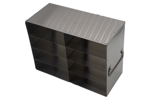 Rack For 50-Cell 1.5 mL Microtube Storage Boxes, 2x4x2 configuration