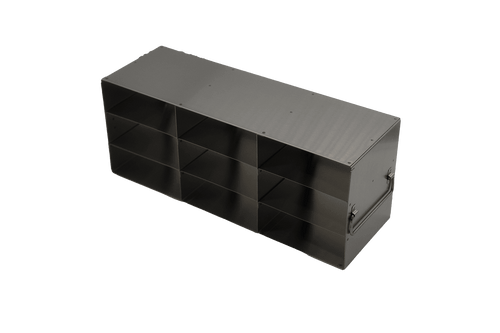 Rack For 50-Cell 0.5 mL Storage boxes, 3x3x2 configuration Rack For 50-Cell 0.5 mL Storage boxes, 3x3x2 configuration