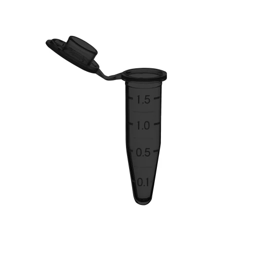 Microtube, 1.5mL Sterile, Opaque Black