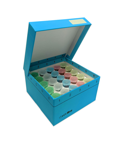 Freezer box for 5mL MacroTube, 25 place
