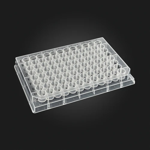 MTC Bio OptiWell D3096-07S 96-well round V-bottom deep well plate 0.45mL sterile 100 per case