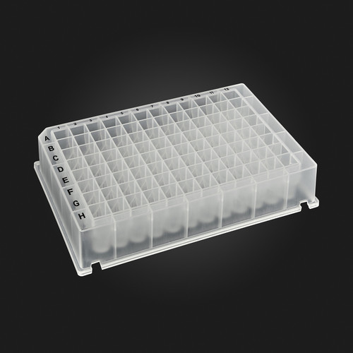 MTC Bio OptiWell D3096-19S 96-well square V-bottom deep well plate 1.0mL sterile 100 per case