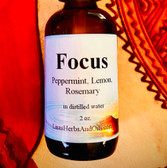 Focus Essential Oil Spray 2oz