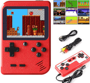 Portable Game Pad With 400 Games Included + Additional Player Controller F369-4958548033622