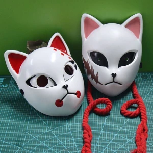 Anime Sabito Kamado Tanjirou Resin Mask Cosplay Demon Slayer Kimetsu No Yaiba Halloween Party Costu Y829-809389095594049536