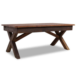  Coffee Table Mixed Recycled Wood 43.3"x23.6"x17.7 A949-244492