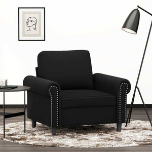  Sofa Chair Black 23.6" Velvet A949-359514