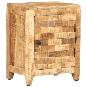  Bedside Cabinet 15.7"x11.8"x19.7" Solid Wood Mango A949-320802
