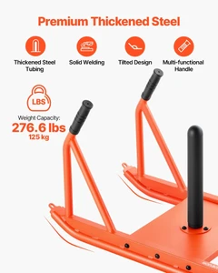 Weight Sled, Steel Power Sled, Fitness Strength Training Sleds for Athletic Exercise Speed Improvem E415-LXQHCS12YCTXT87N5002V0
