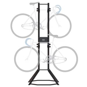 4 Bike Storage Rack, Free Standing Gravity Wall Vertical Bike Rack, Fully Adjustable Bike Rack Gara E415-LGSZXCCFJHSGV7VLPV0