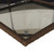 5 Piece Patio Dining Set with Cushions Brown Poly Rattan A949-3277844