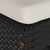 Patio Bar Stools with Cushions 6 pcs Black Poly Rattan A949-368692