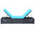 Sun Lounger with Cushion Poly Rattan Black A949-44406