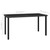 5 Piece Patio Dining Set Poly Rattan Black A949-3065695
