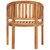 Banana Chairs 2 pcs Solid Teak Wood A949-48019