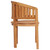 Banana Chairs 2 pcs Solid Teak Wood A949-48019