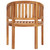 Banana Chairs 2 pcs Solid Teak Wood A949-48019