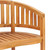 Banana Chairs 2 pcs Solid Teak Wood A949-48019