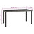 7 Piece Patio Dining Set Poly Rattan Gray A949-3065714