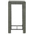 5 Piece Patio Bar Set with Cushions Poly Rattan Gray A949-3064779