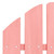 Patio Adirondack Chair with Ottoman Solid Fir Wood Pink A949-315867