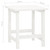 Patio Adirondack Chair with Table Solid Fir Wood White A949-315919