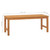 Patio Bench 44.9" Solid Teak Wood A949-316626