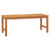 Patio Bench 44.9" Solid Teak Wood A949-316626