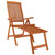7 Piece Patio Dining Set Solid Wood Eucalyptus A949-3087337