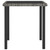 5 Piece Patio Dining Set Poly Rattan Gray A949-3065712