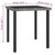 5 Piece Patio Dining Set Poly Rattan Gray A949-3065712