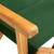 Director's Chair Solid Acacia Wood Green A949-45953