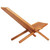 Folding Patio Lounge Chair Solid Acacia Wood A949-45974
