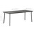 7 Piece Patio Dining Set Steel Dark Gray A949-3074477