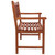 Patio Bench with Cushion 47.2" Solid Acacia Wood A949-3063783