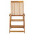 Patio Reclining Chairs 3 pcs Solid Acacia Wood A949-311847